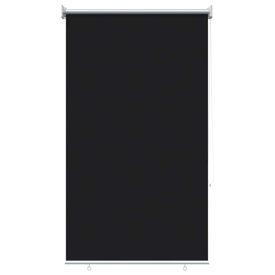 Rolgordijn UV-bescherming Zwart 60 x 140 cm Polyester