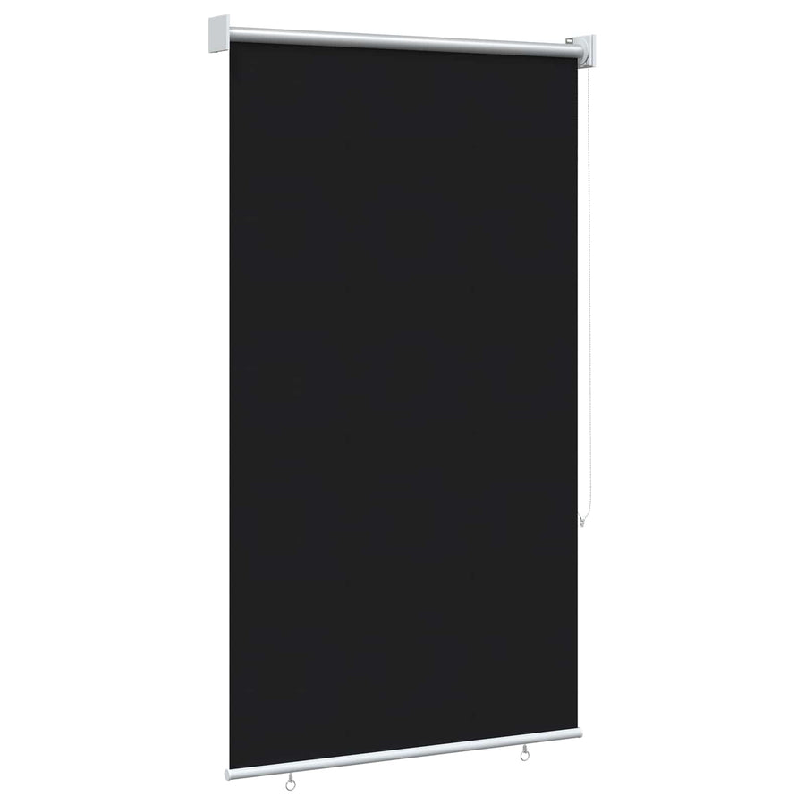 Rolgordijn UV-bescherming Zwart 80 x 140 cm Polyester