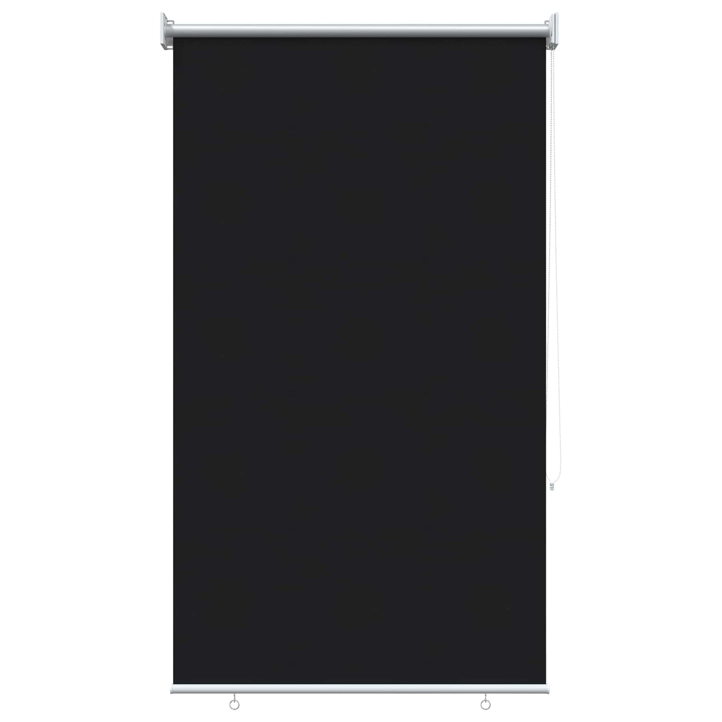 Rolgordijn UV-bescherming Zwart 100 x 140 cm Polyester