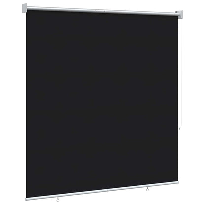 Rolgordijn UV-bescherming Zwart 120 x 230 cm Polyester