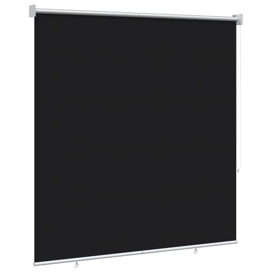 Rolgordijn UV-bescherming Zwart 120 x 230 cm Polyester