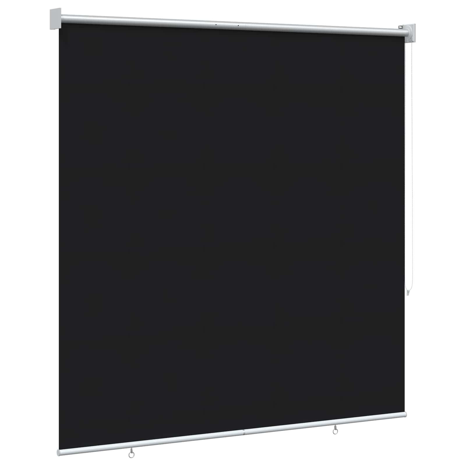 Rolgordijn UV-bescherming Zwart 140 x 230 cm Polyester