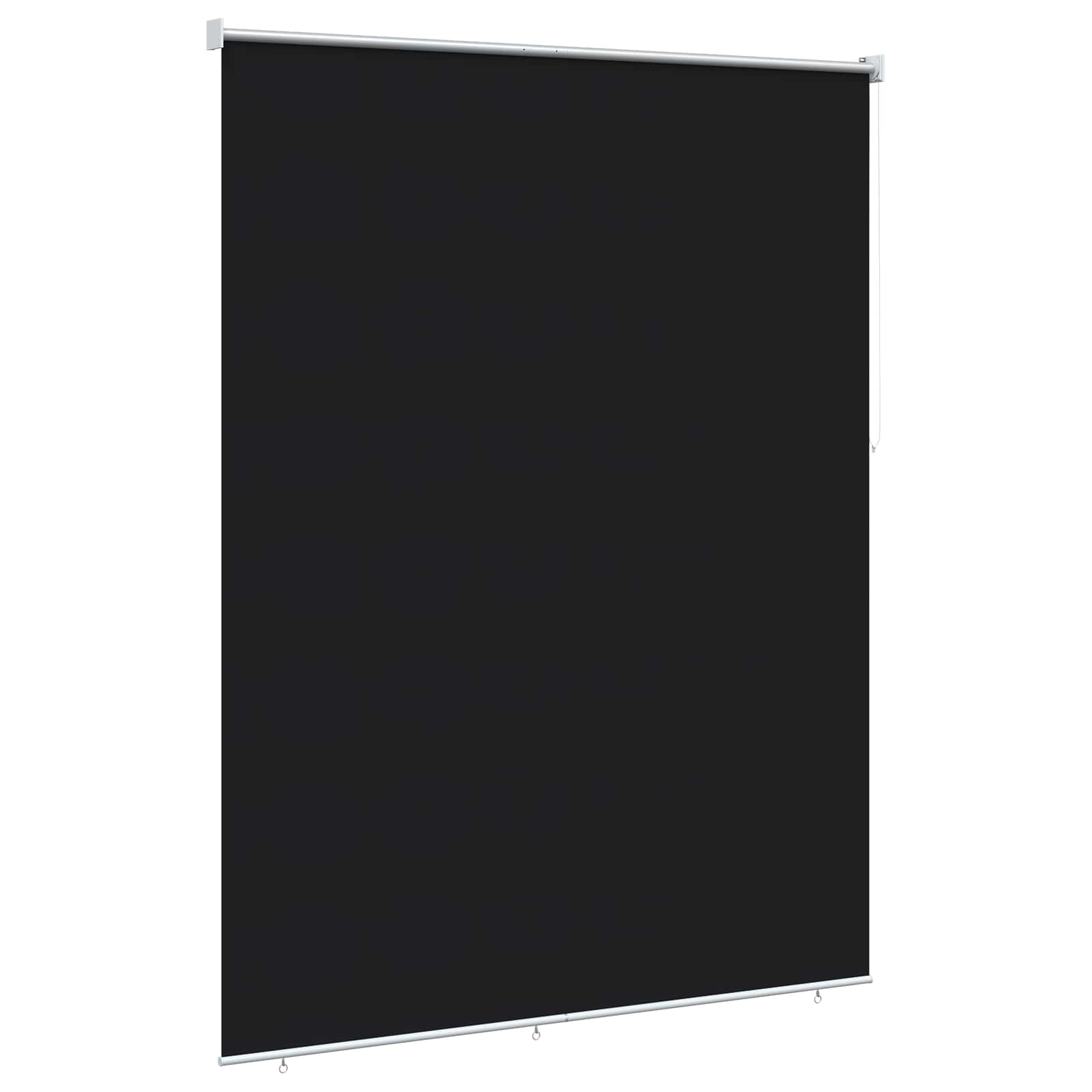 Rolgordijn UV-bescherming Zwart 160 x 230 cm Polyester