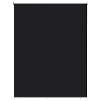 Rolgordijn UV-bescherming Zwart 180 x 230 cm Polyester