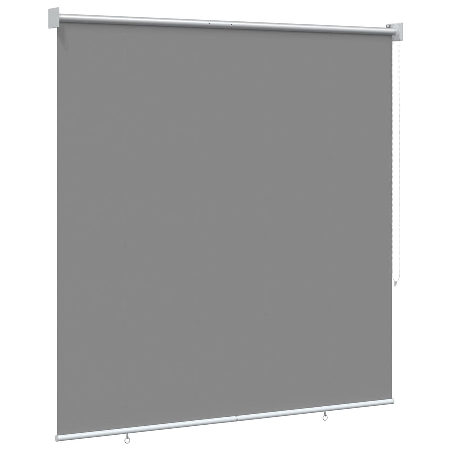 Rolgordijn UV-bescherming Lichtgrijs 120 x 140 cm Polyester