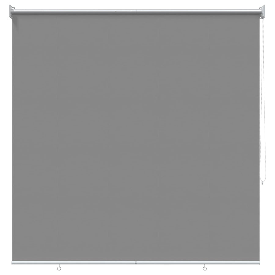 Rolgordijn UV-bescherming Lichtgrijs 120 x 140 cm Polyester