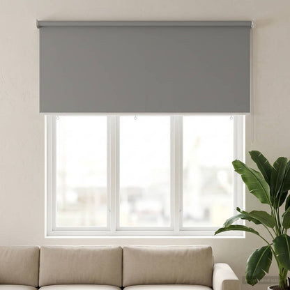 Rolgordijn UV-bescherming Lichtgrijs 160 x 140 cm Polyester