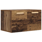 Wandkast Oud hout 60 x 36,5 x 35 cm Bewerkt hout