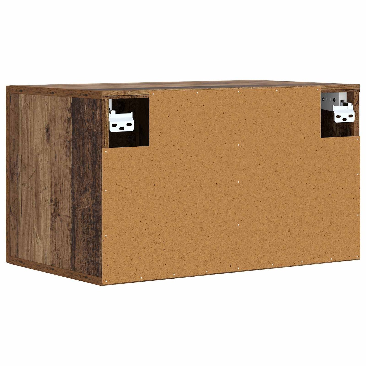 Wandkast Oud hout 60 x 36,5 x 35 cm Bewerkt hout