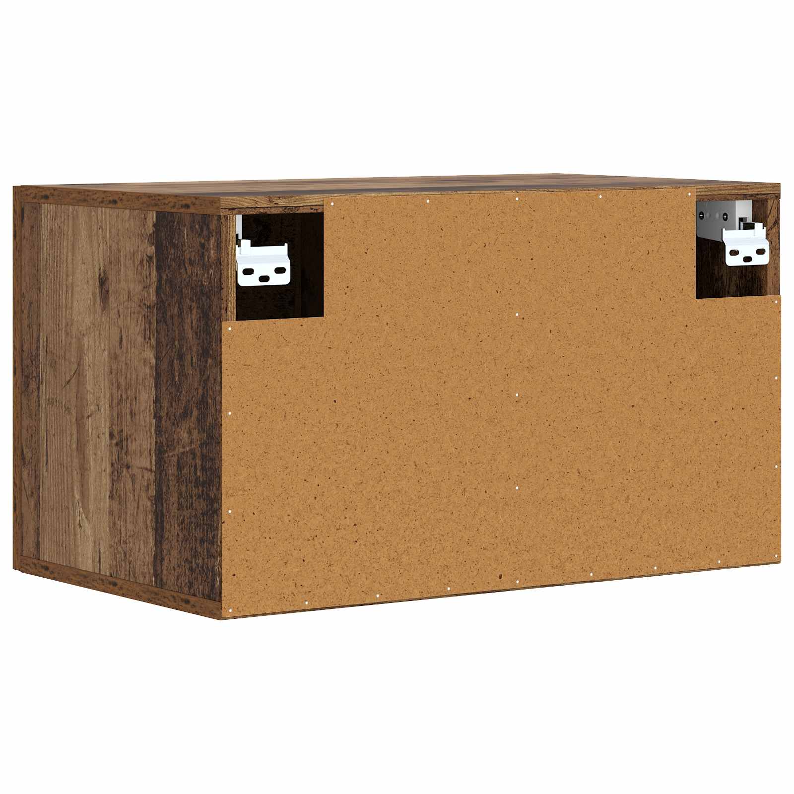 Wandkast Oud hout 60 x 36,5 x 35 cm Bewerkt hout