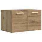 Wandkast 60 x 36,5 x 35 cm Bewerkt hout Artisanaal eiken