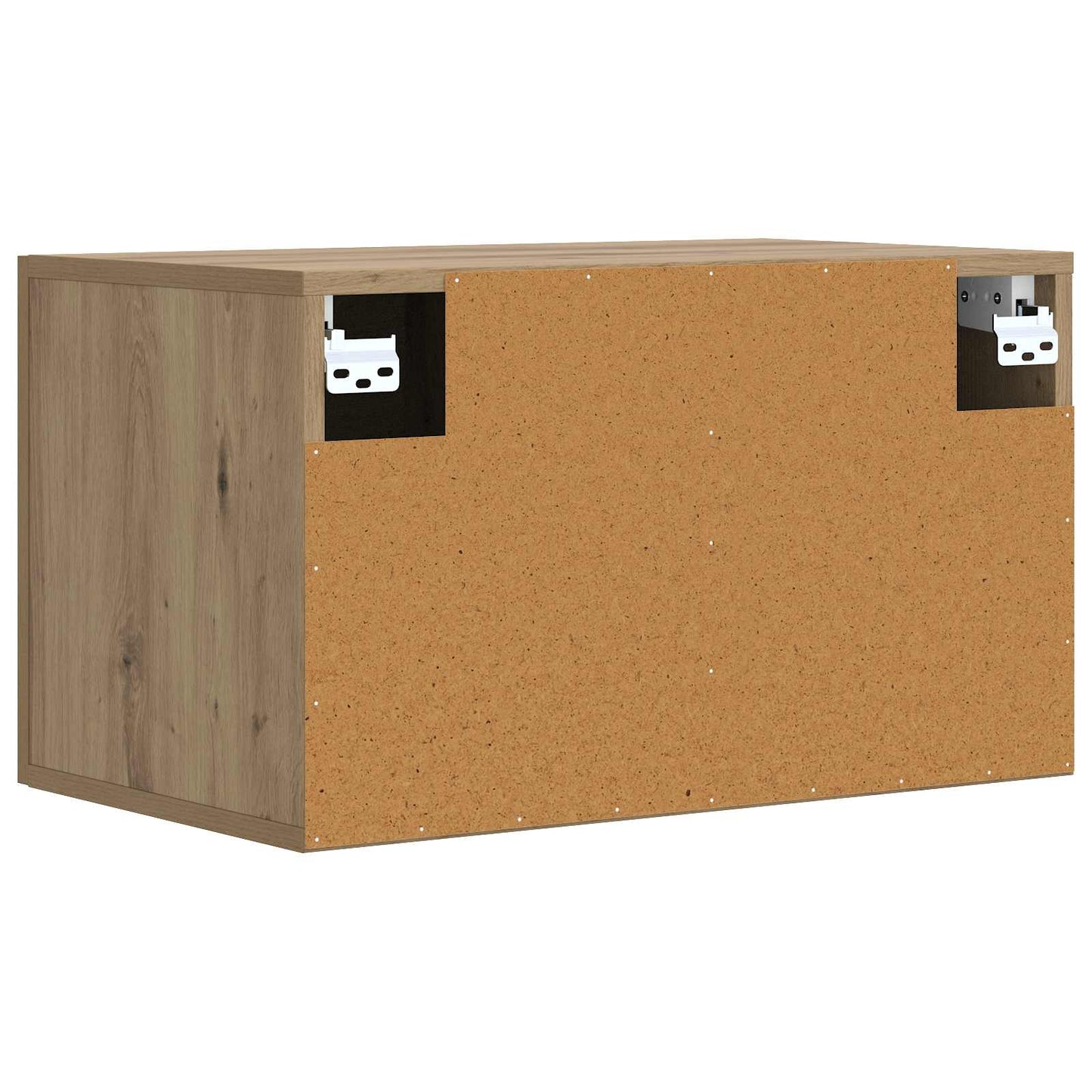 Wandkast 60 x 36,5 x 35 cm Bewerkt hout Artisanaal eiken