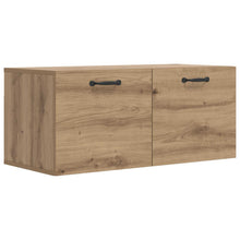Wandkast Muurmontage Artisanaal eiken 80 x 36,5 x 35 cm