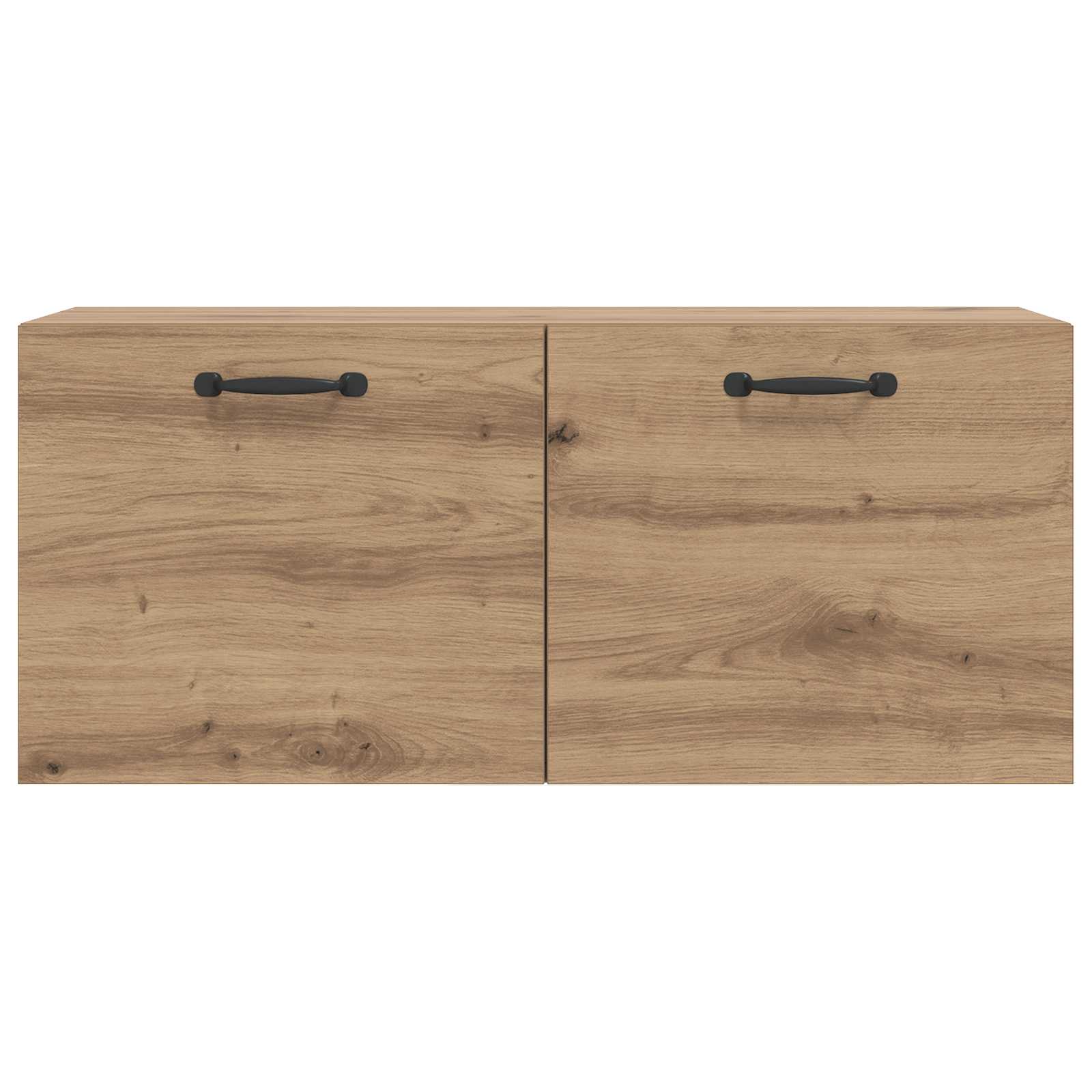 Wandkast Muurmontage Artisanaal eiken 80 x 36,5 x 35 cm