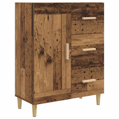 Dressoir Oud hout 69,5 x 34 x 90 cm Bewerkt hout