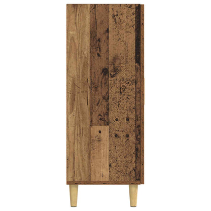 Dressoir Oud hout 69,5 x 34 x 90 cm Bewerkt hout