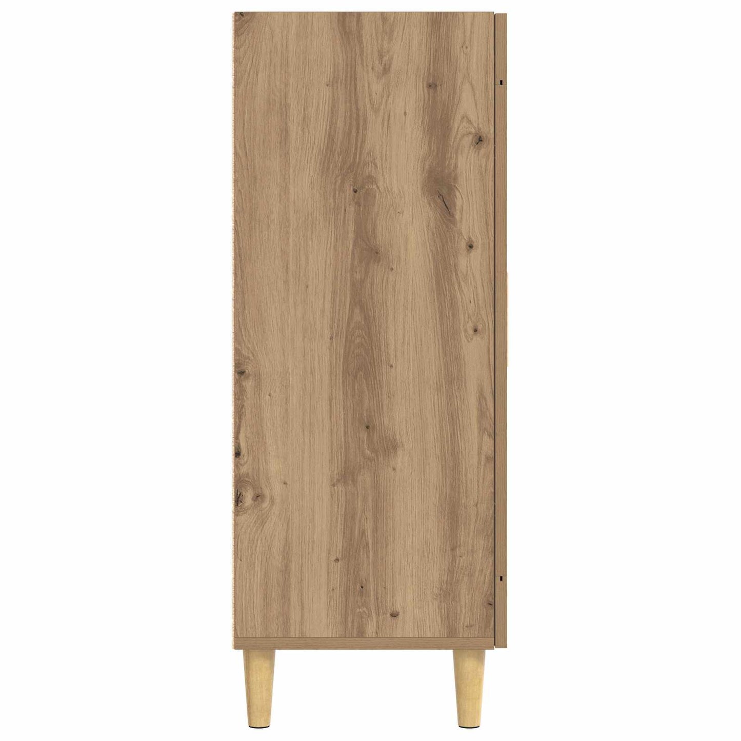 Dressoir Artisanaal eiken 69,5 x 34 x 90 cm Bewerkt hout