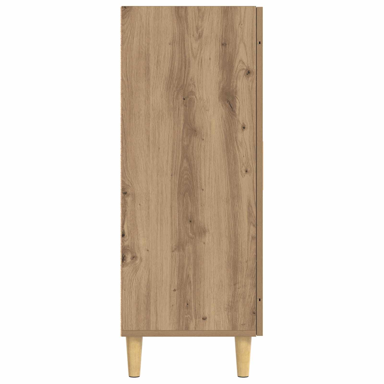 Dressoir Artisanaal eiken 69,5 x 34 x 90 cm Bewerkt hout
