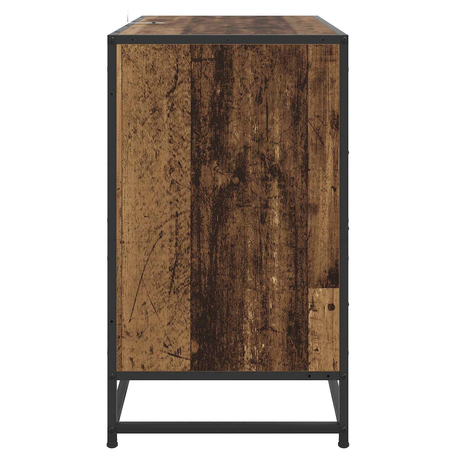 Ladenkast 3-Lade Oud hout 70 x 41 x 70 cm Bewerkt hout