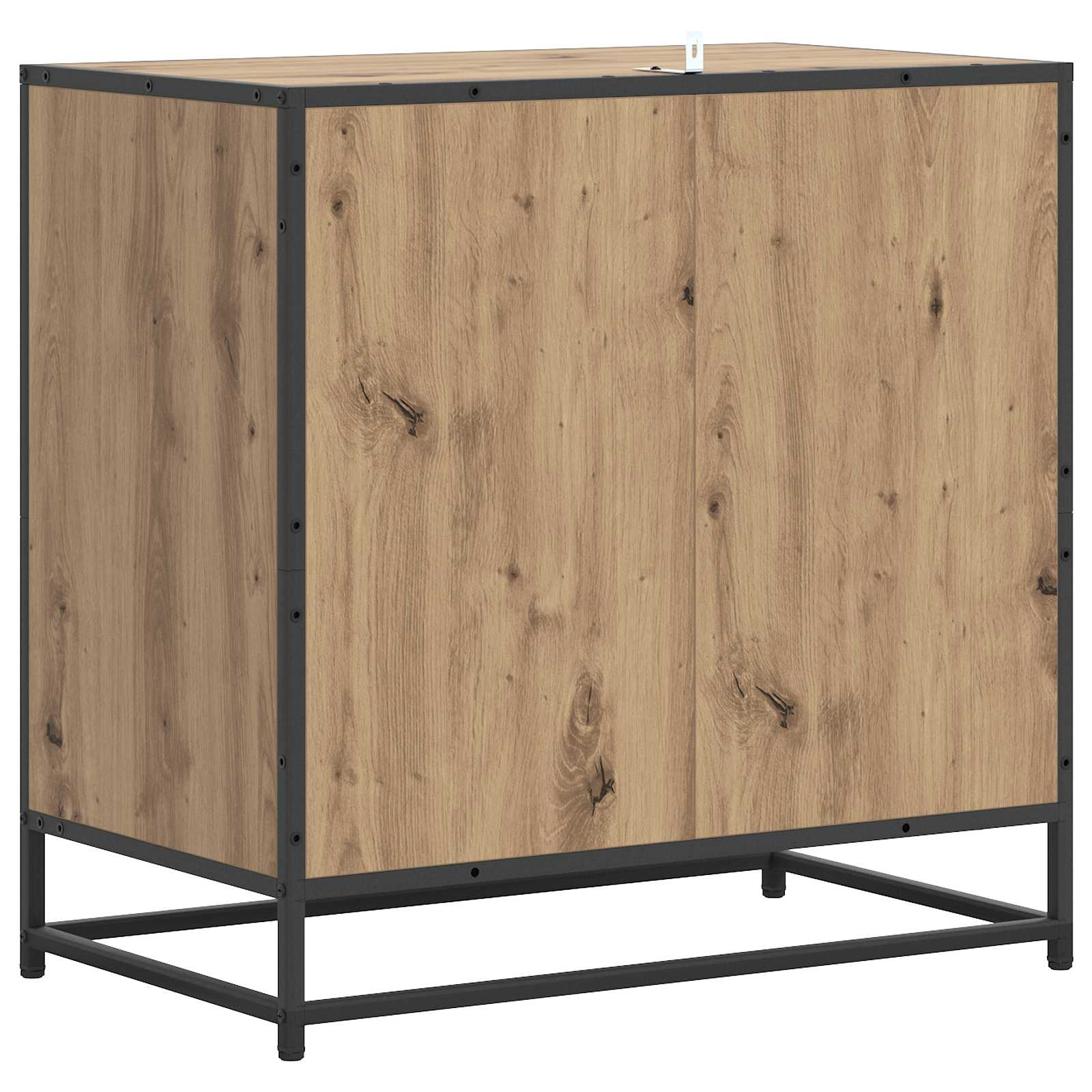 Ladenkast 3-Lade Artisanaal eiken 70 x 41 x 70 cm Bewerkt hout