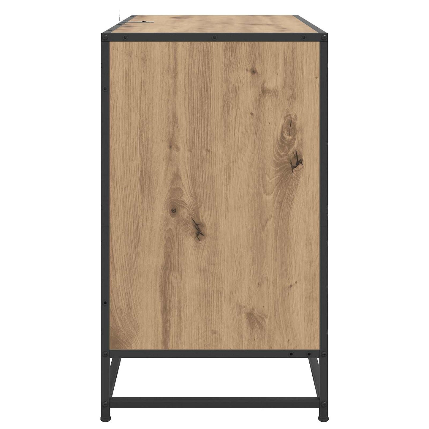 Ladenkast 3-Lade Artisanaal eiken 70 x 41 x 70 cm Bewerkt hout