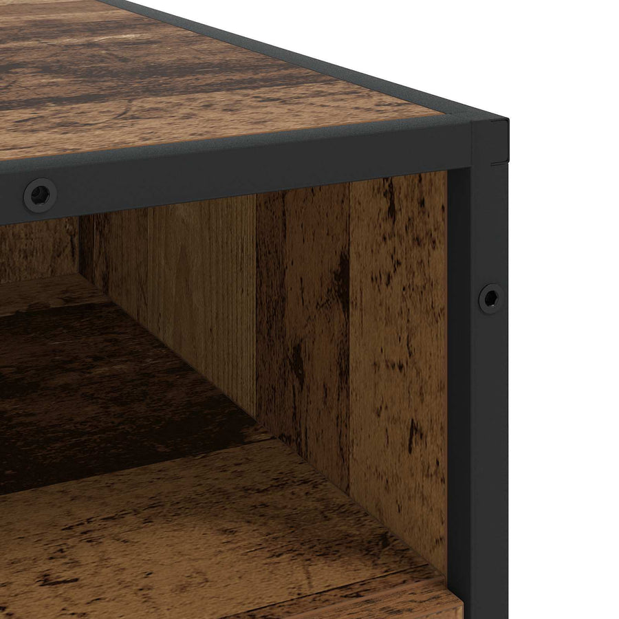 Ladenkast 4-Lade Oud hout 70 x 41 x 83,5 cm Bewerkt hout