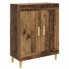 Dressoir Oud hout 69,5 x 34 x 90 cm Bewerkt hout