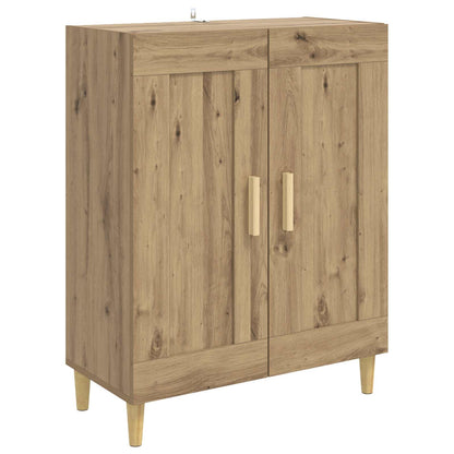 Dressoir Artisanaal eiken 69,5 x 34 x 90 cm Bewerkt hout