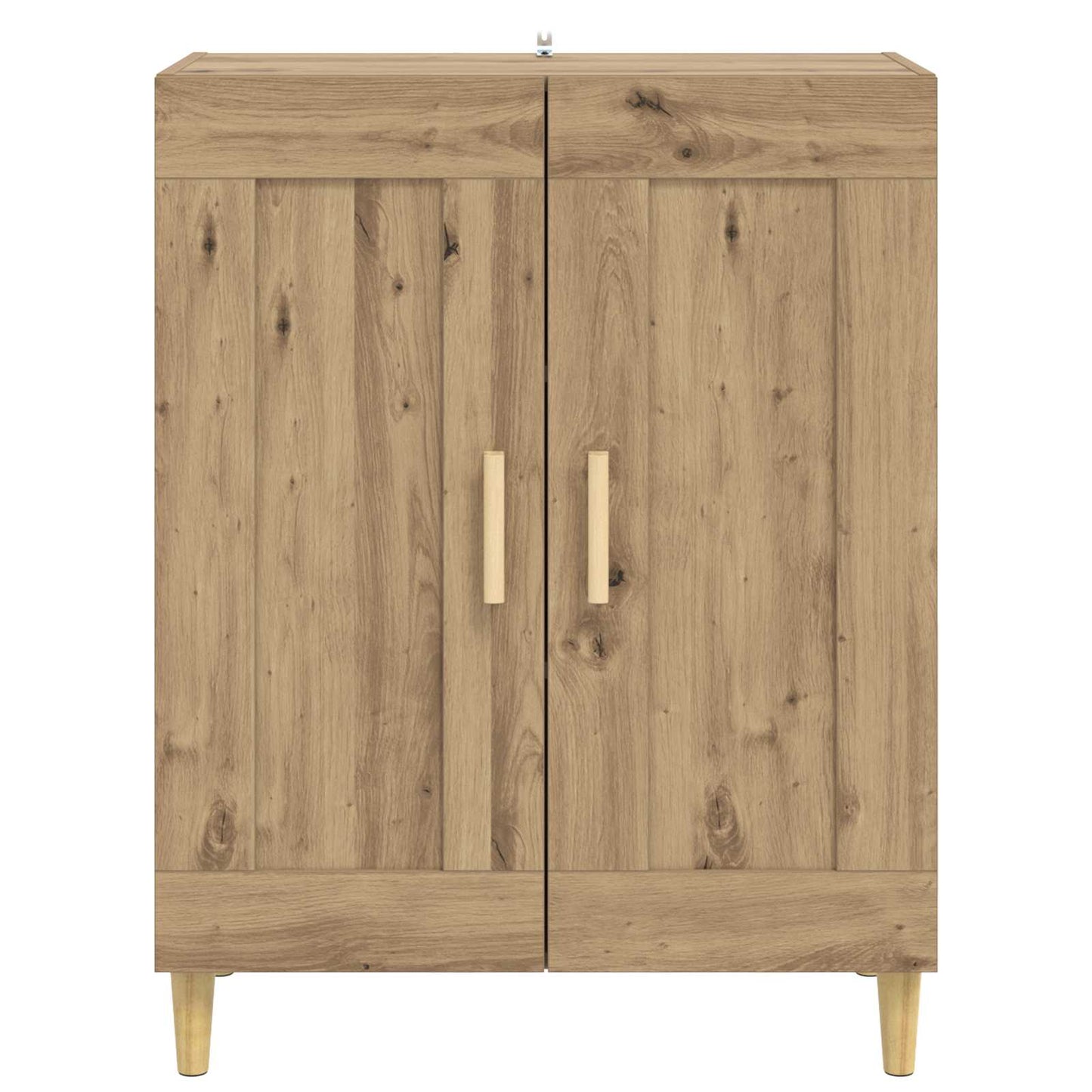 Dressoir Artisanaal eiken 69,5 x 34 x 90 cm Bewerkt hout