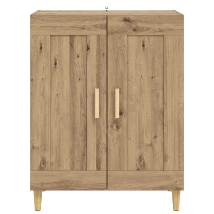 Dressoir Artisanaal eiken 69,5 x 34 x 90 cm Bewerkt hout