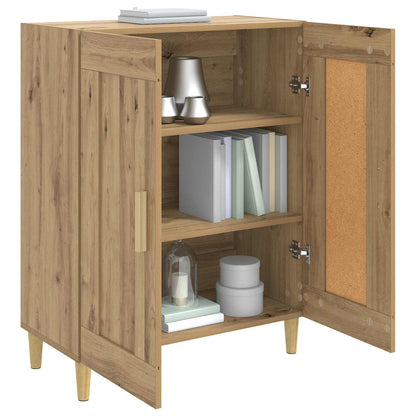 Dressoir Artisanaal eiken 69,5 x 34 x 90 cm Bewerkt hout