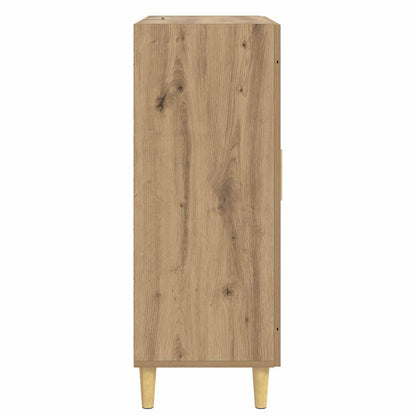 Dressoir Artisanaal eiken 69,5 x 34 x 90 cm Bewerkt hout
