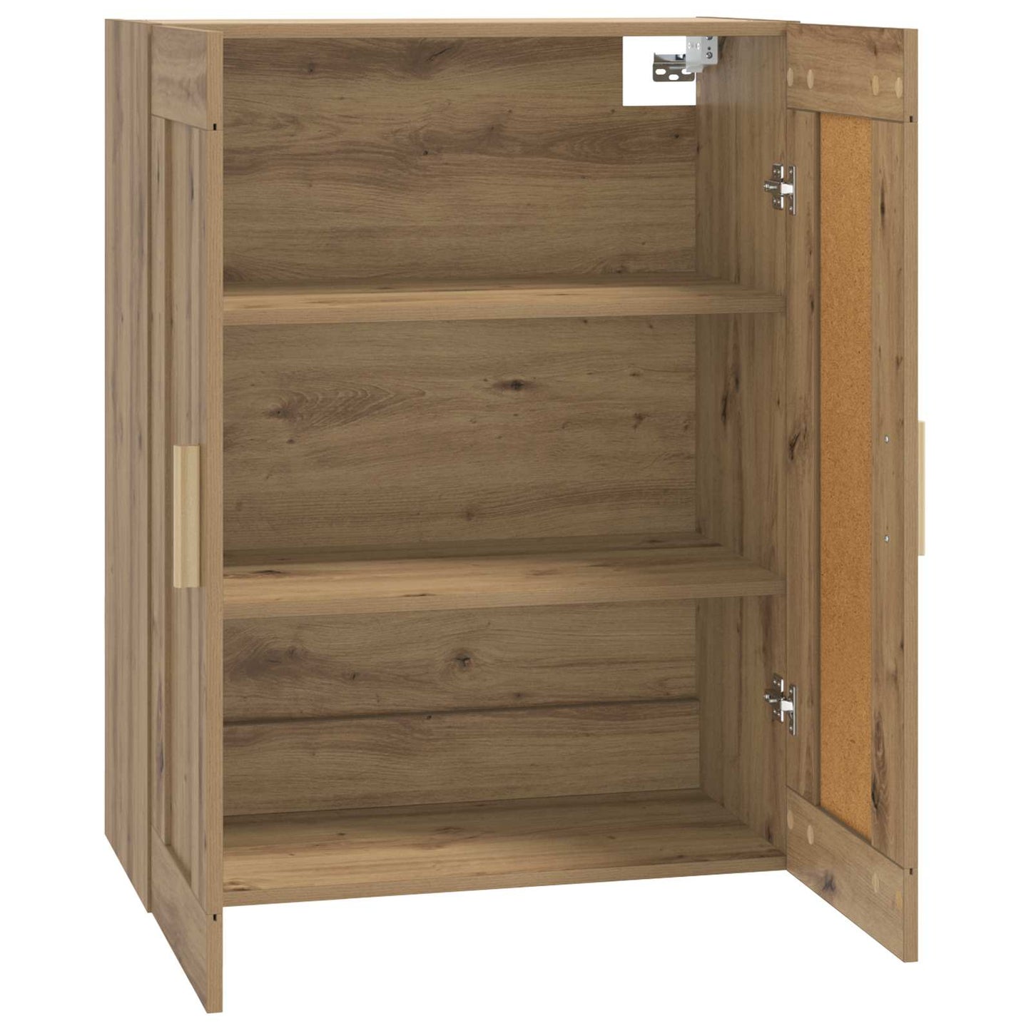 Wandkast Muurmontage Artisanaal eiken 69,5 x 34 x 90 cm