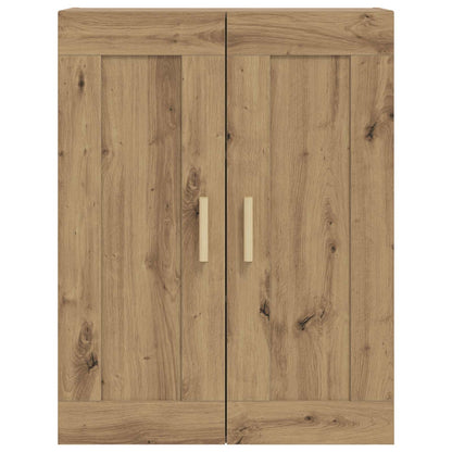 Wandkast Muurmontage Artisanaal eiken 69,5 x 34 x 90 cm