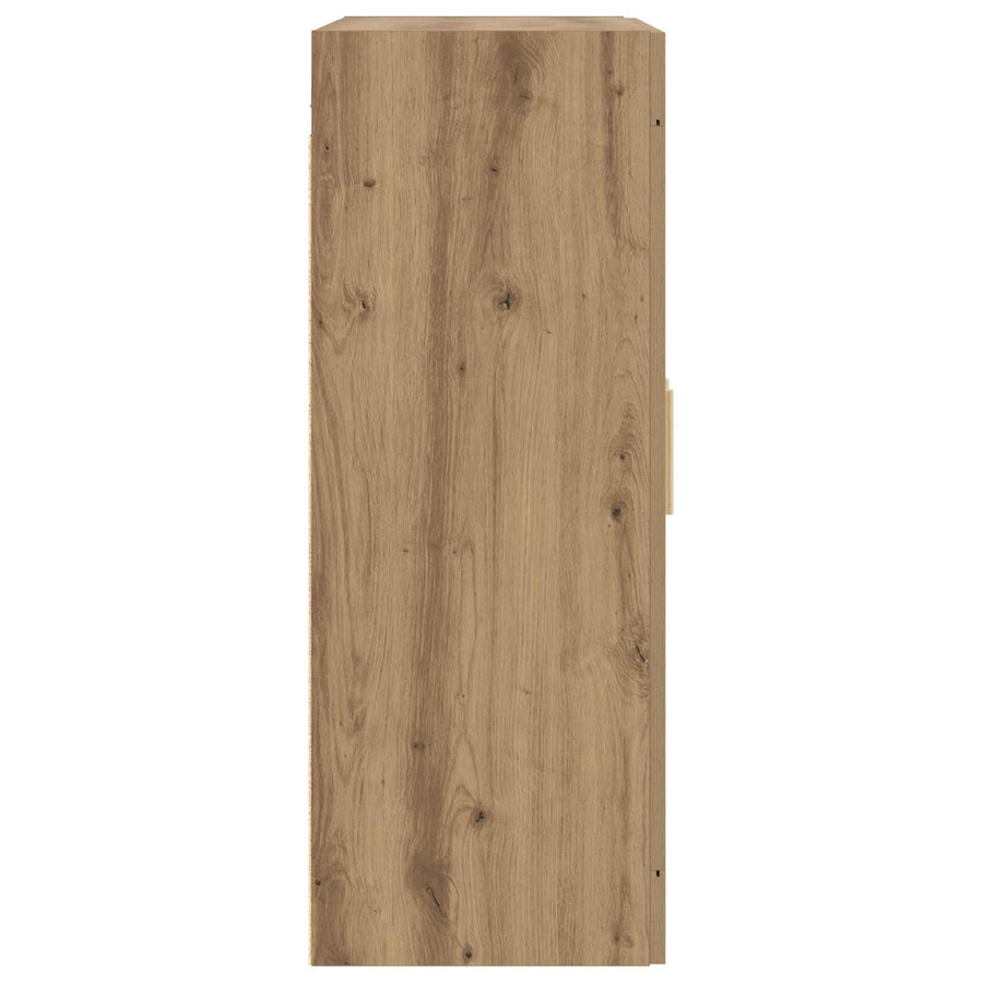 Wandkast Muurmontage Artisanaal eiken 69,5 x 34 x 90 cm