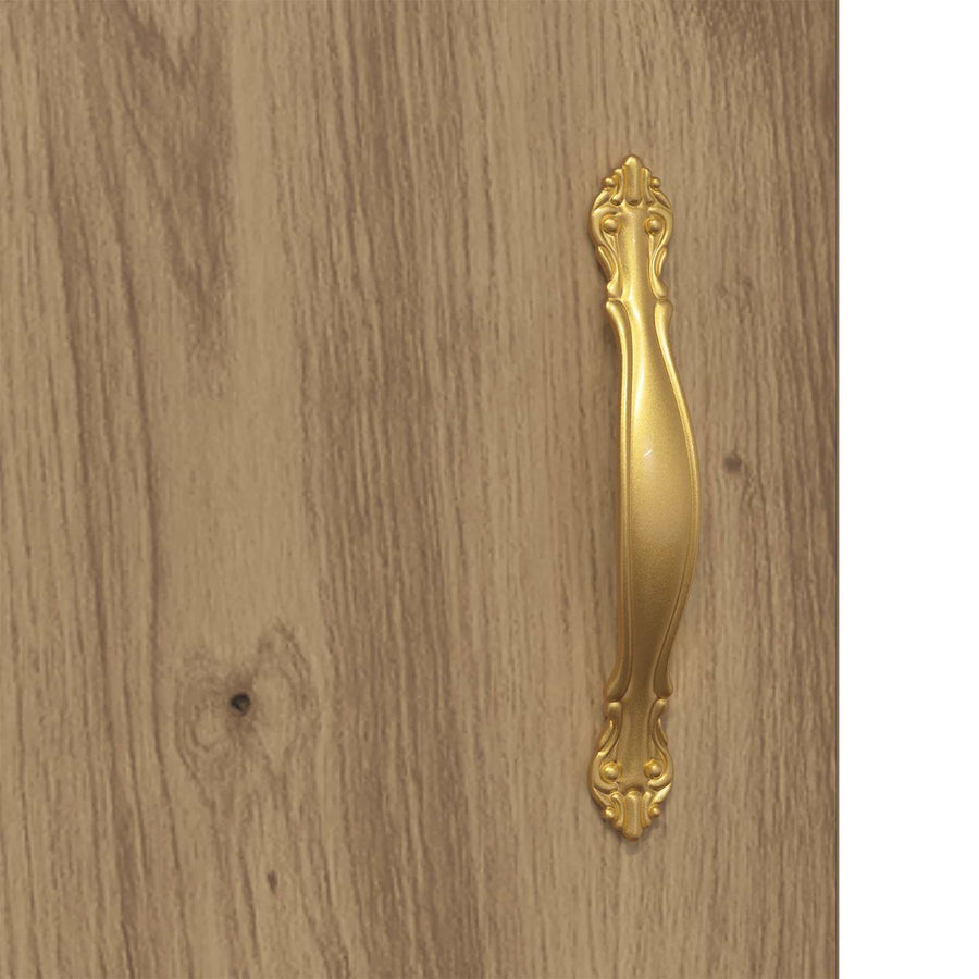 Wandkast Artisanaal eiken 34,5 x 34 x 90 cm Bewerkt hout