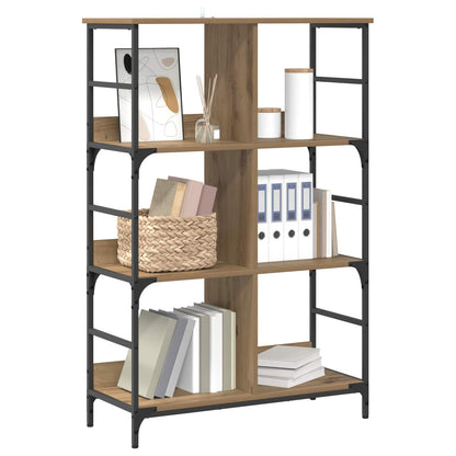 Boekenkast 4-laags 78,5 x 33 x 117,5 cm metaal PB