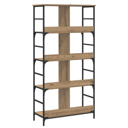 Boekenkast 4-laags 78,5 x 33 x 153 cm metaal PB