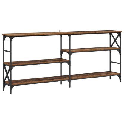 Wandtafel Oud hout 180 x 29 x 76,5 cm metaal PB