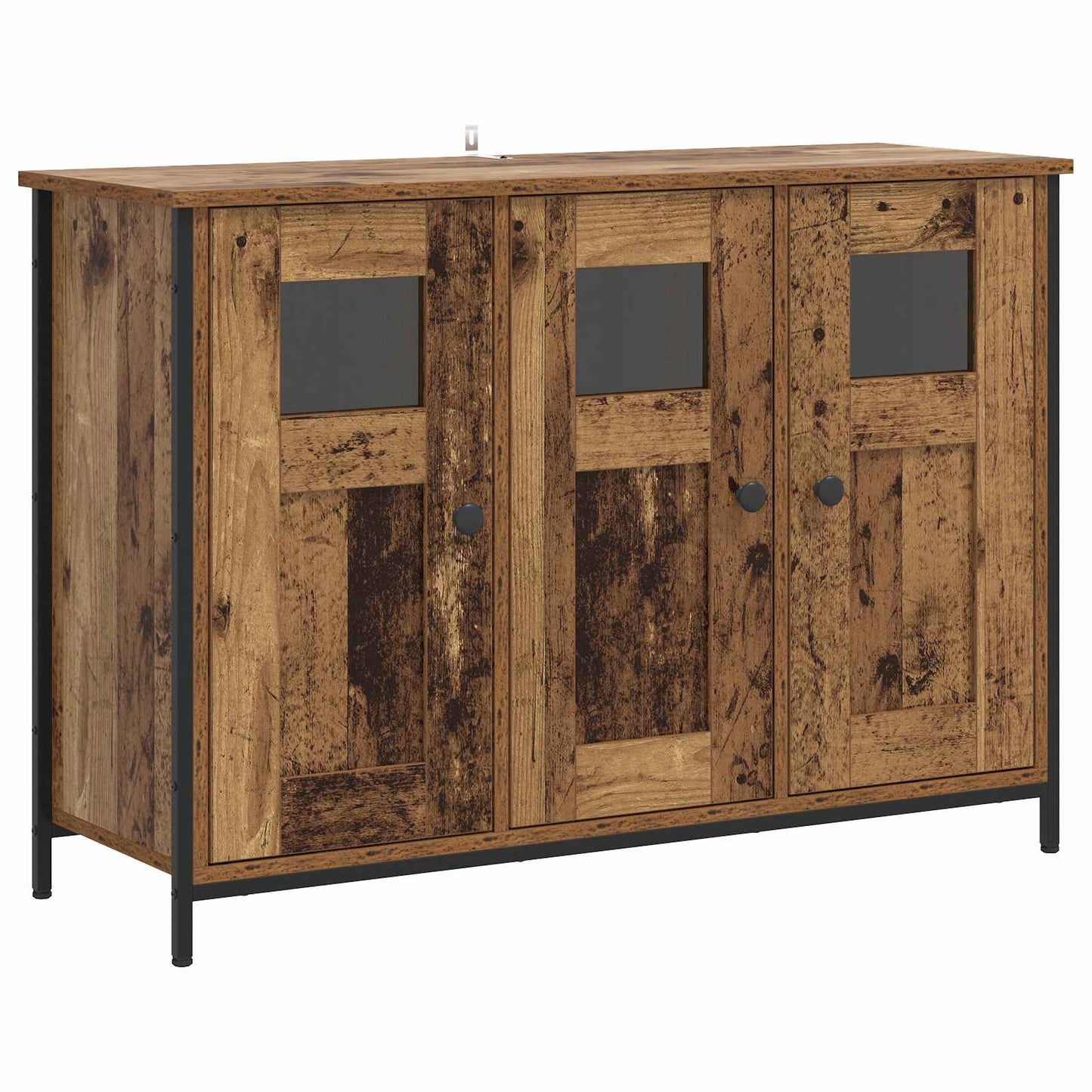 Dressoir Oud hout 100 x 35 x 70 cm Bewerkt hout
