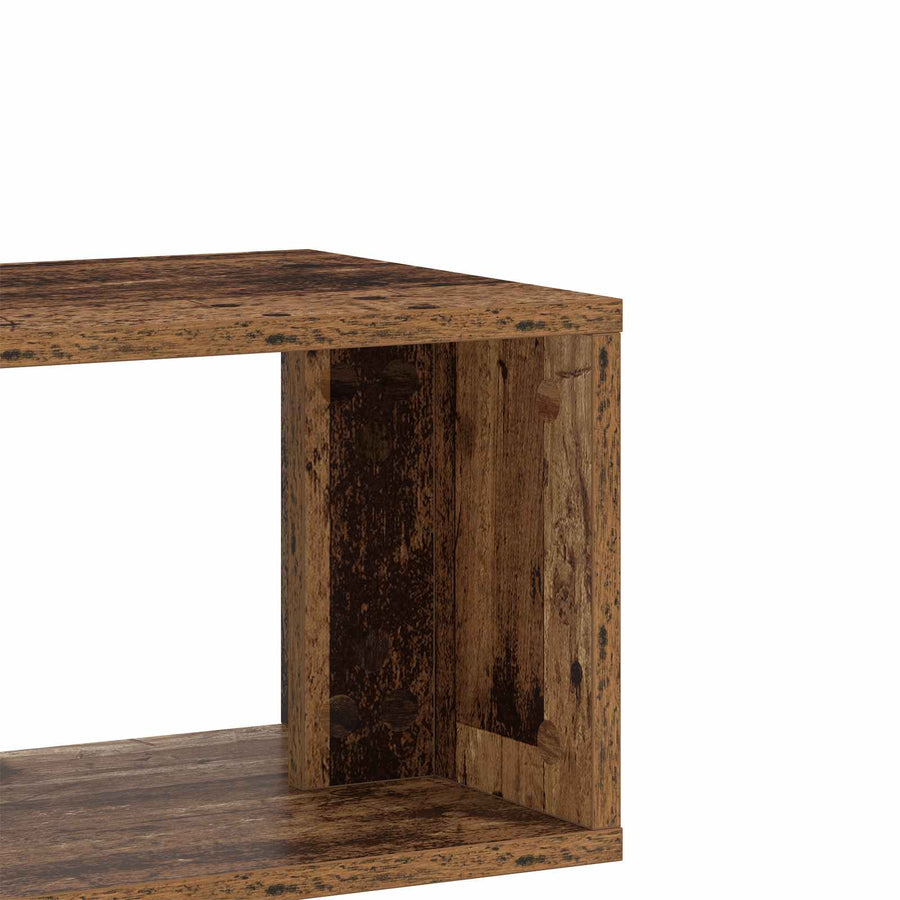 TV-kast 100 x 30 x 50 cm Oud hout Bewerkt hout