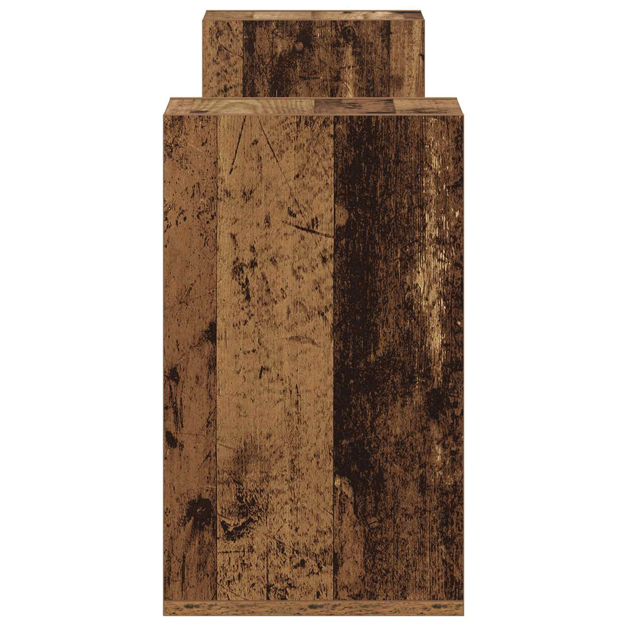 TV-kast 100 x 30 x 50 cm Oud hout Bewerkt hout