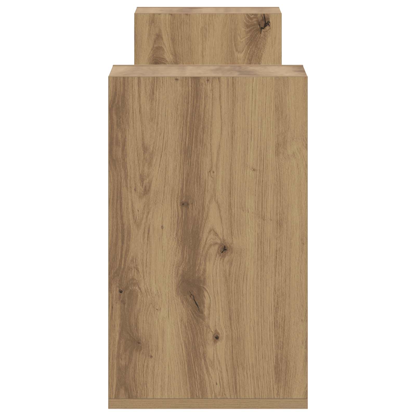 TV-kast 100 x 30 x 50 cm Artisanaal eiken Bewerkt hout
