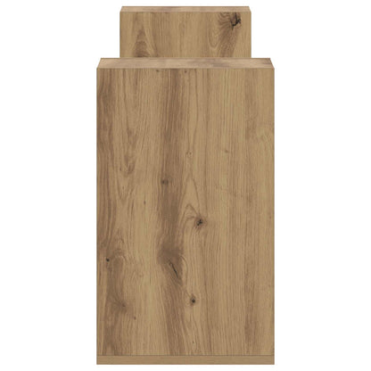TV-kast 100 x 30 x 50 cm Artisanaal eiken Bewerkt hout