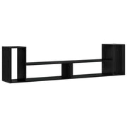 Tv-kast 100x30x50 cm zwart eiken