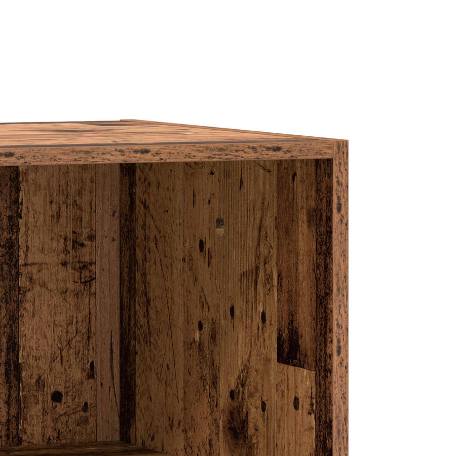 Kledingkast met plank met opslag Oud hout 77 x 48 x 102 cm PB