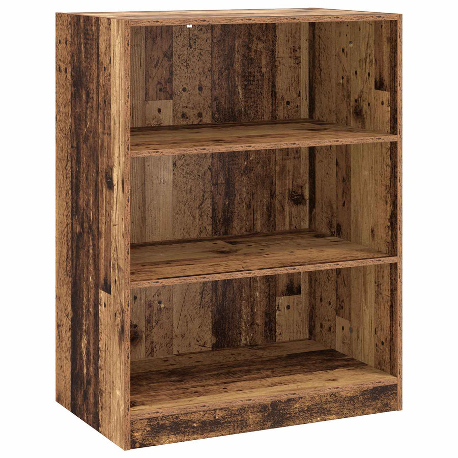 Kledingkast met plank met opslag Oud hout 77 x 48 x 102 cm PB