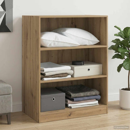 Kledingkast met plank Artisanaal eiken 77 x 48 x 102 cm PB