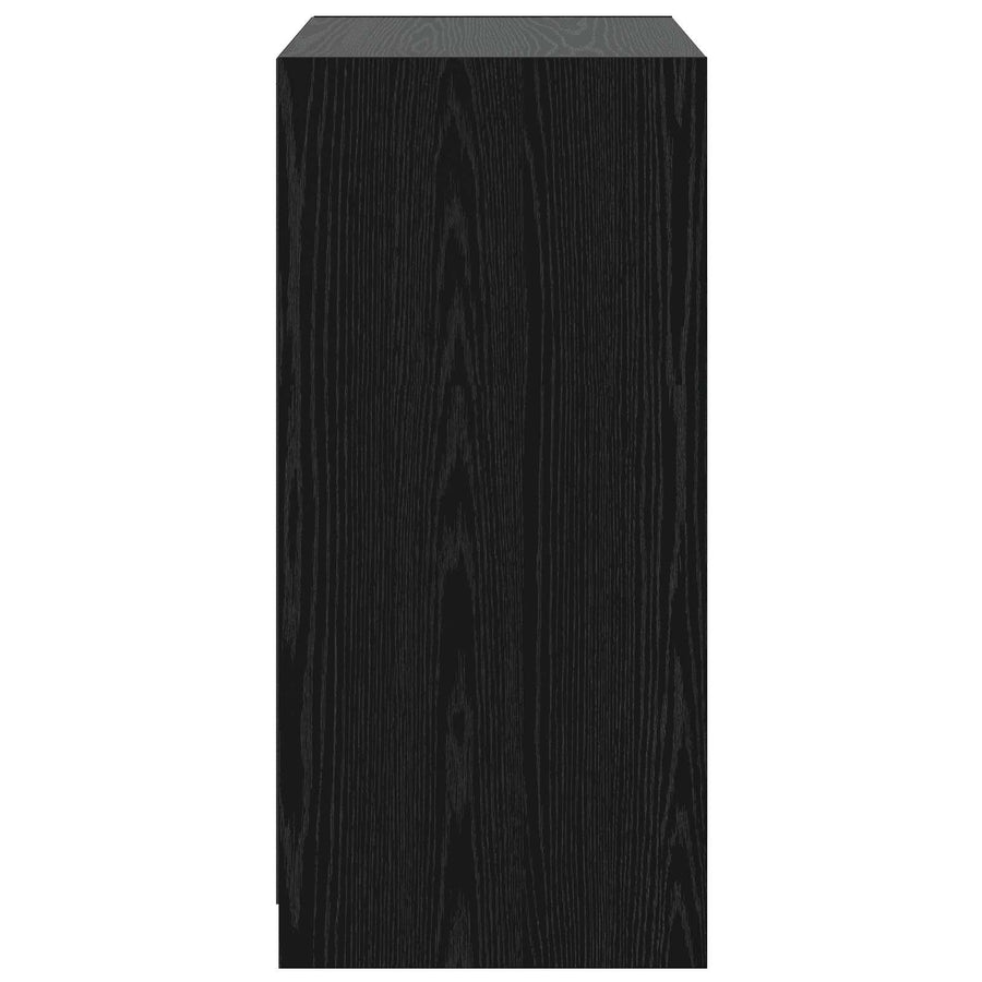 Kledingkast met plank Zwart eiken 77 x 48 x 102 cm PB