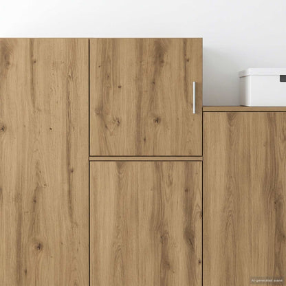 Wandkast Artisanaal eiken 40 x 42,5 x 40 cm PB